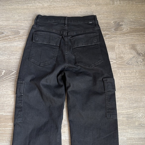 MOTHER The Rambler High Rise Cargo Ankle Jeans in Not Guilty - Picture 11 of 13